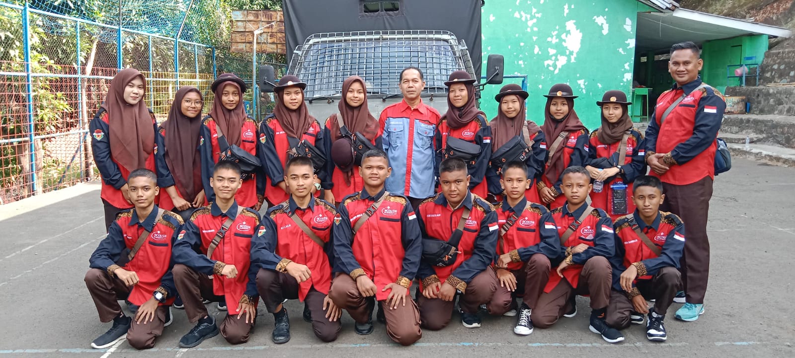 Lake Wedine!!! Pelepasan Tim Elite Pramuka Garuda Dalam LT 3 Tahun 2022 Kabupaten Serang